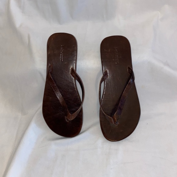 Noneeo Leather Flip Flops from Italy - Picture 3 of 4